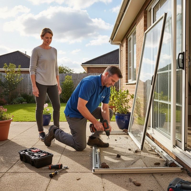 Door Track Repair Service detail