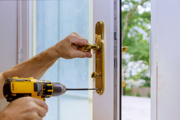Entry Door Handle Installation